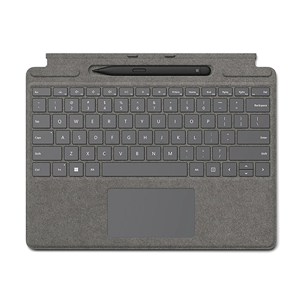 surface pro signature keyboard with slim pen grey