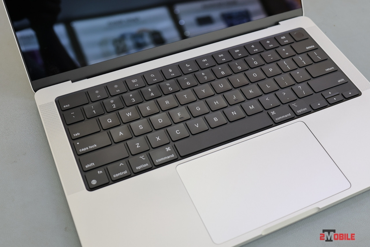 MacBook Pro 14 inch 2021 M1 Pro Magic Keyboard hỗ trợ tối đa công việc