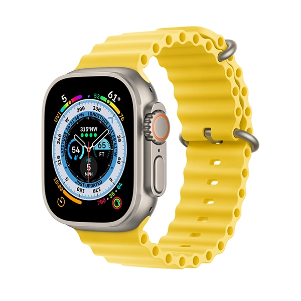 apple watch ultra dây ocean band dây màu vàng