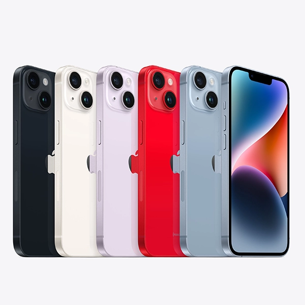 iphone 14 gồm 5 màu