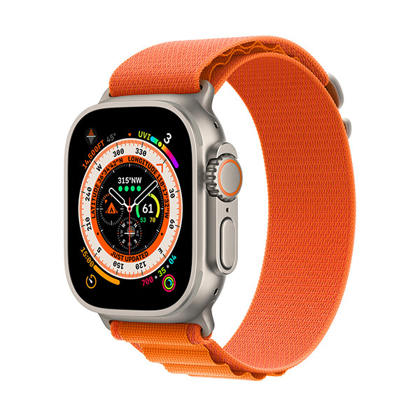 apple watch ultra alpine loop oranger