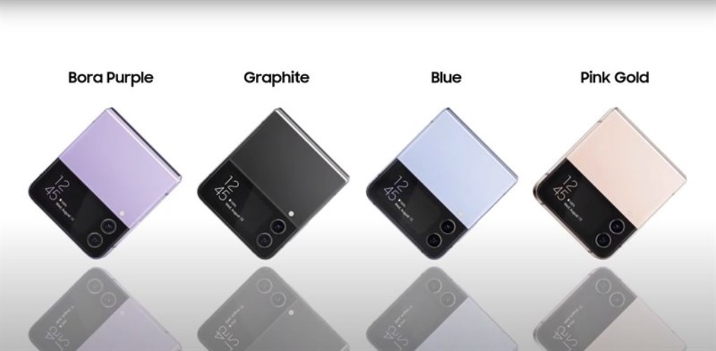 Samsung Galaxy Z Flip 4 có những màu nào?