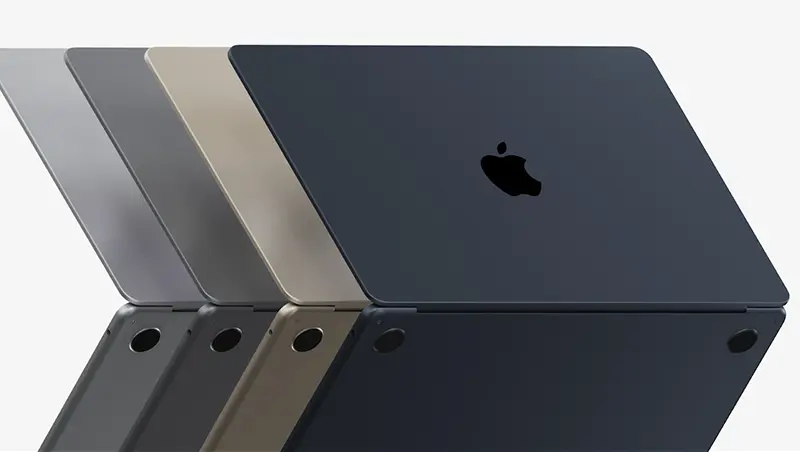 So sánh MacBook Air và MacBook Pro về tùy chọn màu sắc