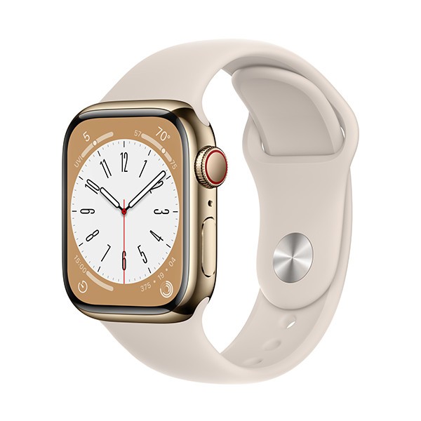 apple watch s8 - series 8 thép gold
