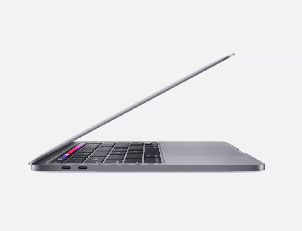 MacBook Pro ‌M1‌ có 2 cổng Thunderbolt USB-C