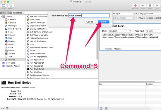 Bấm tổ hợp phím Command +S, nhấn chọn Save và thoát ứng dụng