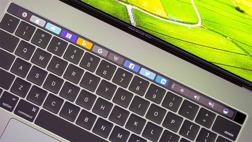 bàn phím macbook pro touch bar