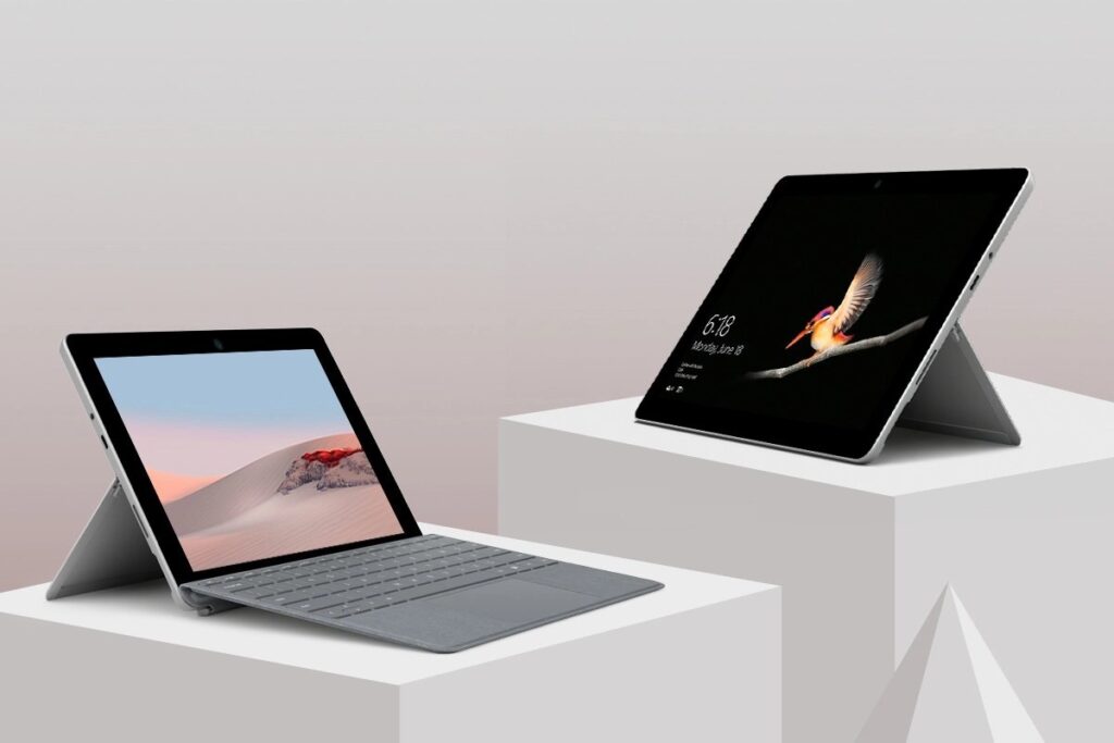 thiết kế của surface go 2