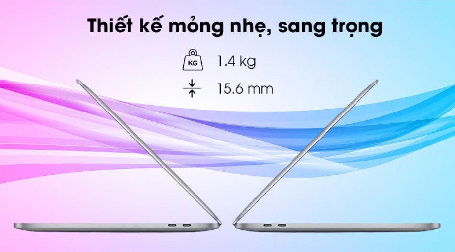 thiết kế macbook pro 13 inch chip m1
