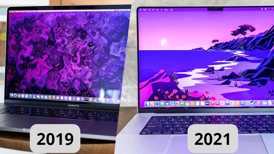 Macbook Pro 16 inch 2019 và Macbook Pro 16 inch 2021