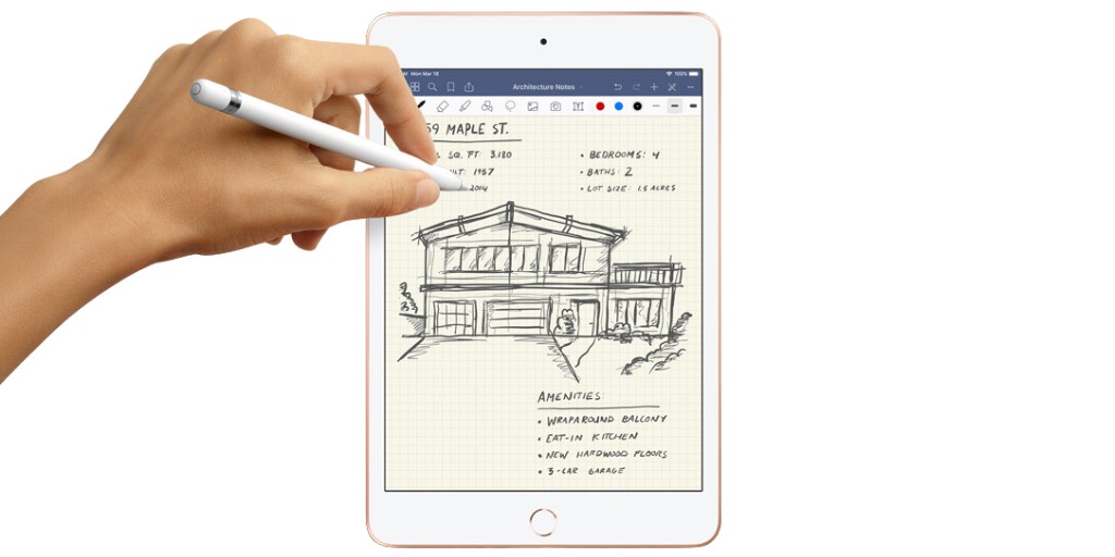 iPad mini 4 và pencil