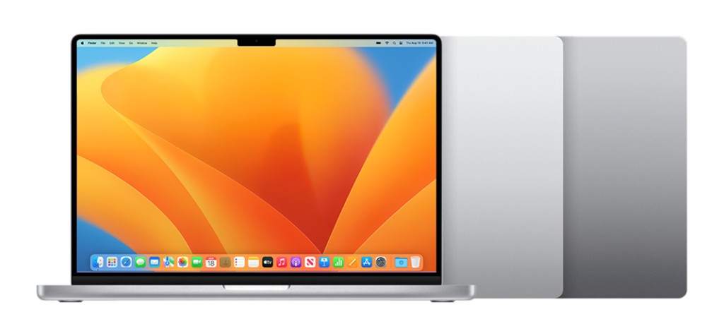 màu của macbook pro 16 inch 2023