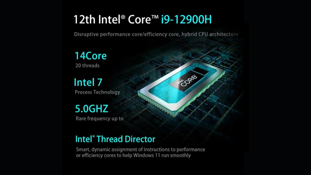 Chip Intel Core i9-12900H