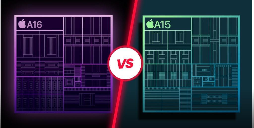 So sánh chip Apple A16 Bionic và chip Apple A15 Bionic