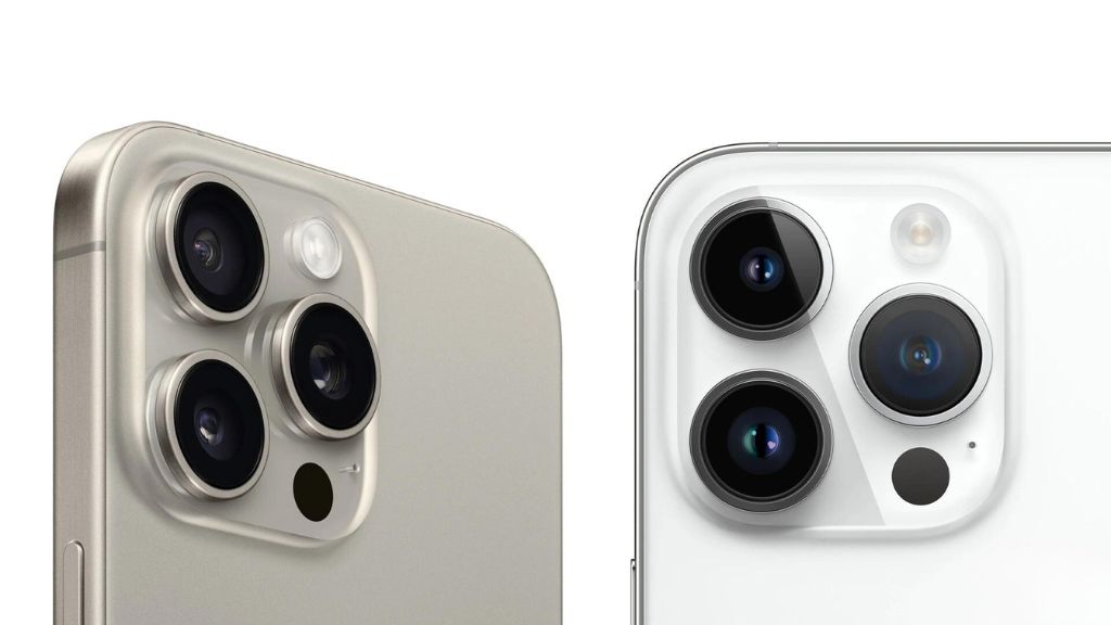 so sánh iphone 15 pro max và iphone 14 pro max về camera