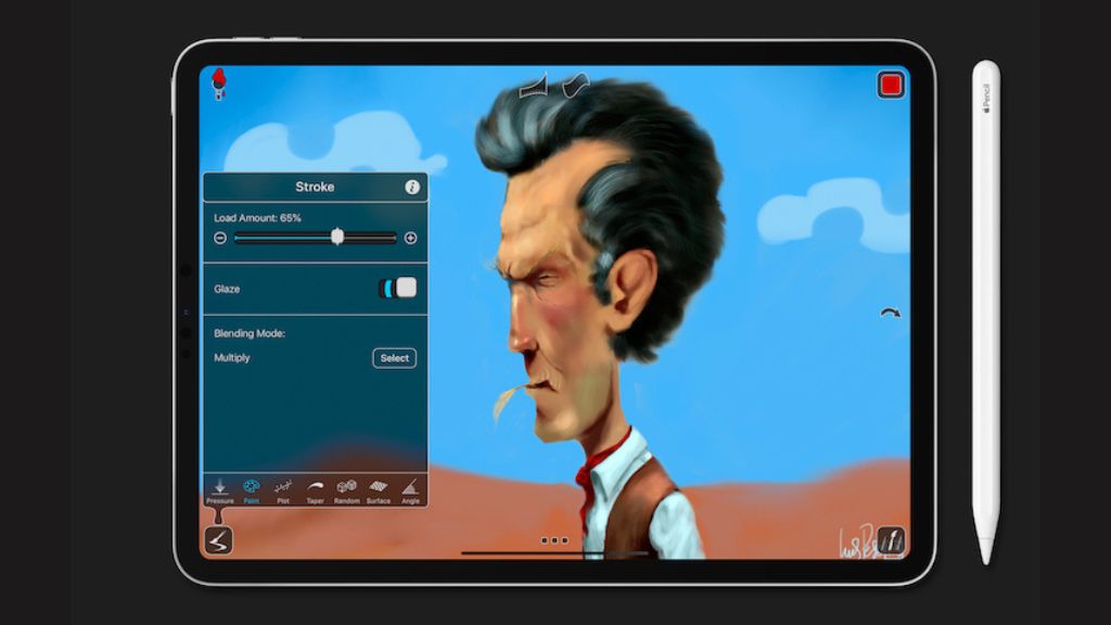 Inspire Pro - Ứng dụng vẽ tranh trên iPad