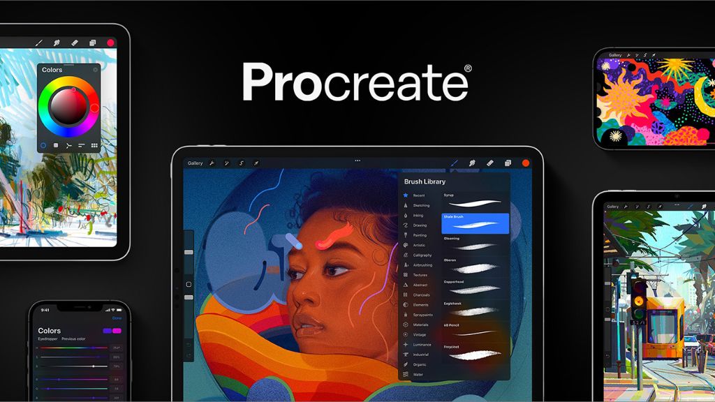 Procreate - Ứng dụng vẽ chuyên nghiệp trên iPad
