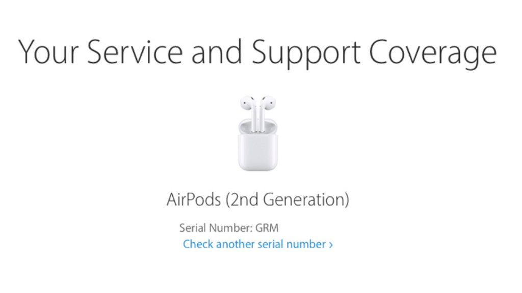 Kiểm tra số Serial AirPods Pro