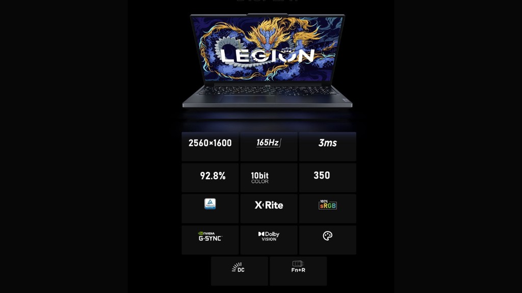 Lenovo Legion 5 Slim - Màn hình 2.5K sắc nét