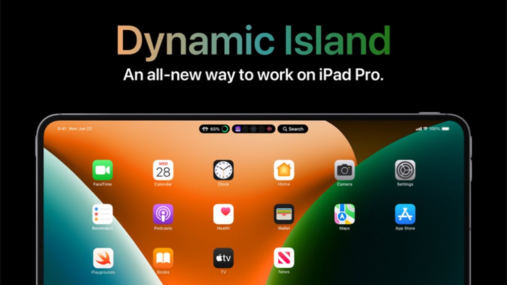 Dynamic Island trên iPad