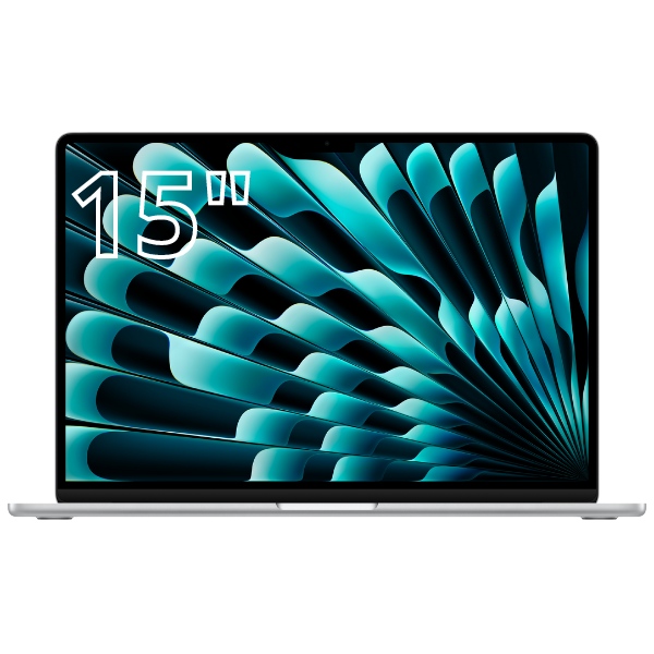 MacBook Air 15-inch silver 2024