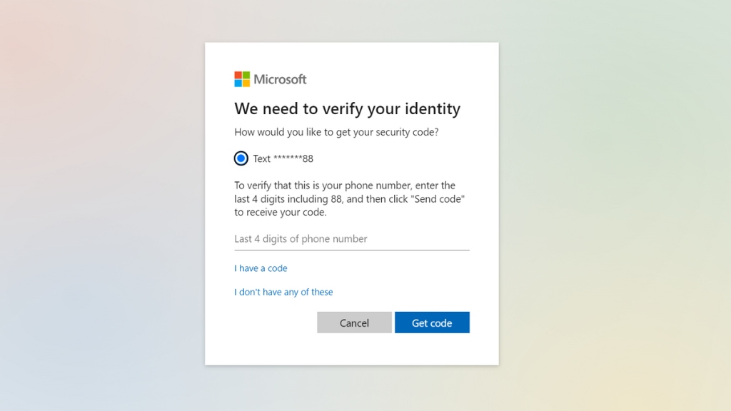 Mở khóa màn hình laptop online bằng Microsoft