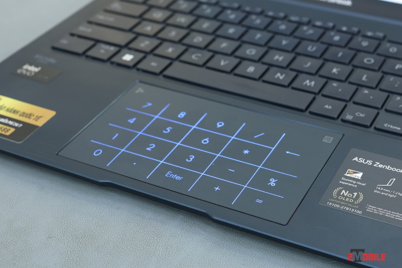 Touchpad Công nghệ NumberPad 2.0
