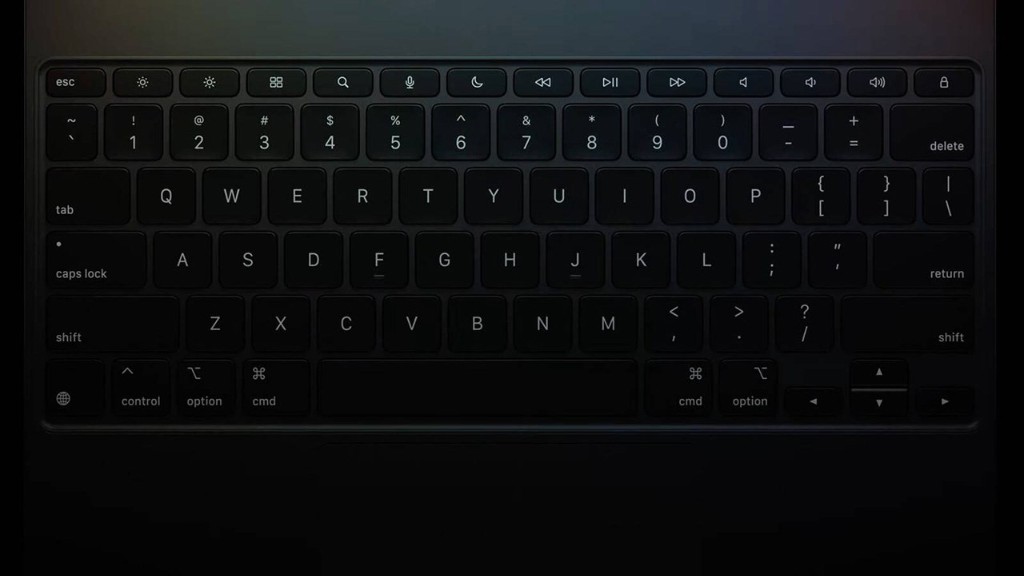 Phím function trên Magic Keyboard