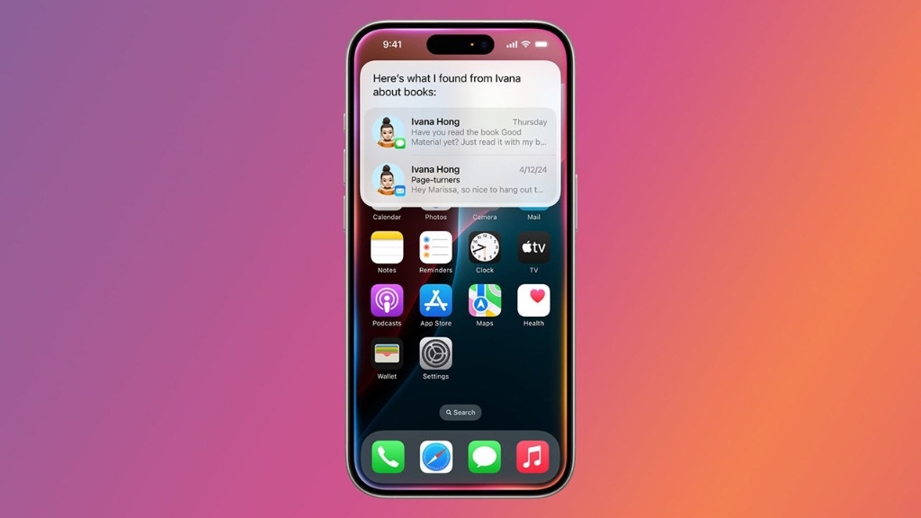 Siri được cải tiến trên iOS 18