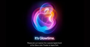 sự kiện it's glowtime apple