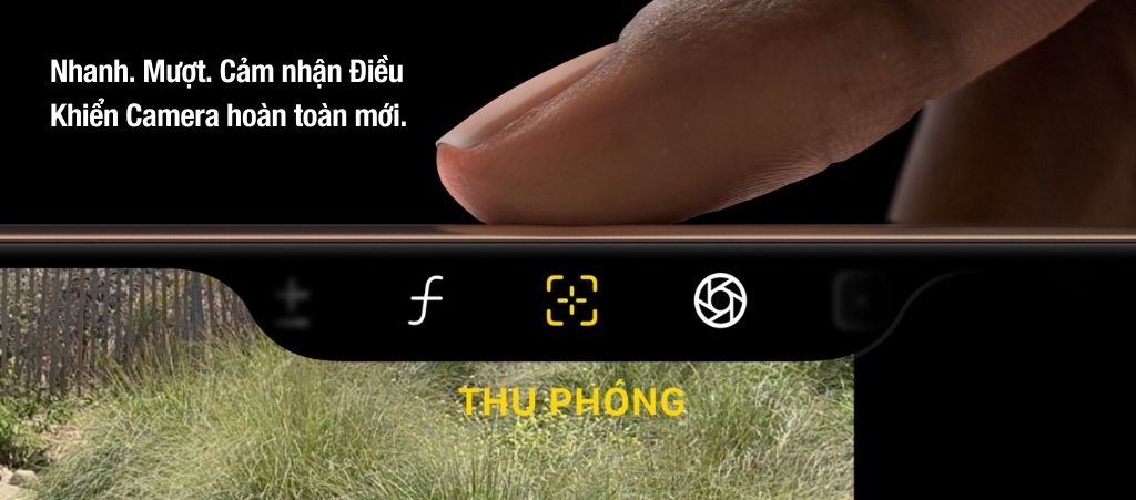 iPhone 16 Pro Max với nút Camera Control