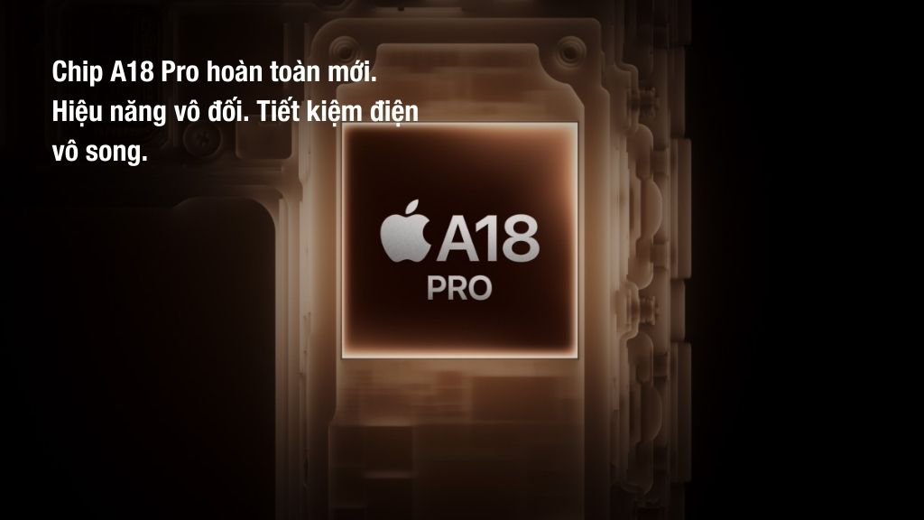 iPhone 16 Pro Max Chip A18 Pro mới