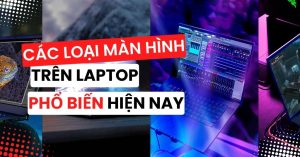 Các Loại Màn Hình Trên Laptop