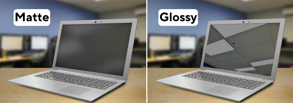 glossy screen vs matte screen